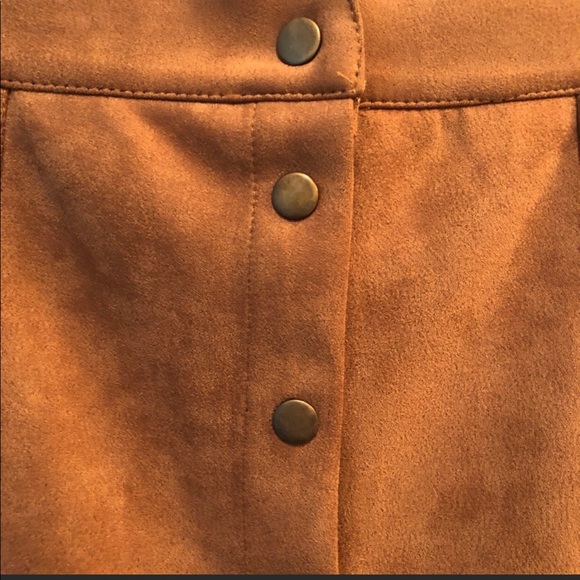 Persun mini faux suede skirt - Picture 2 of 5